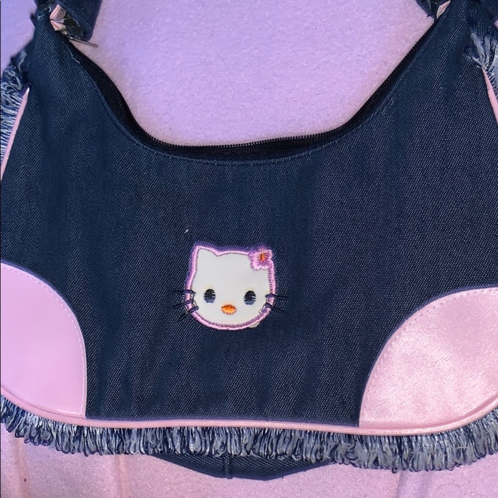 Vintage jean hello kitty bag